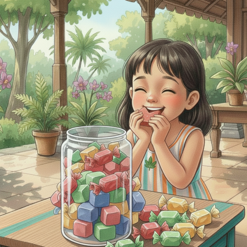 Cerita anak tentang wajik camilan khas Indonesia