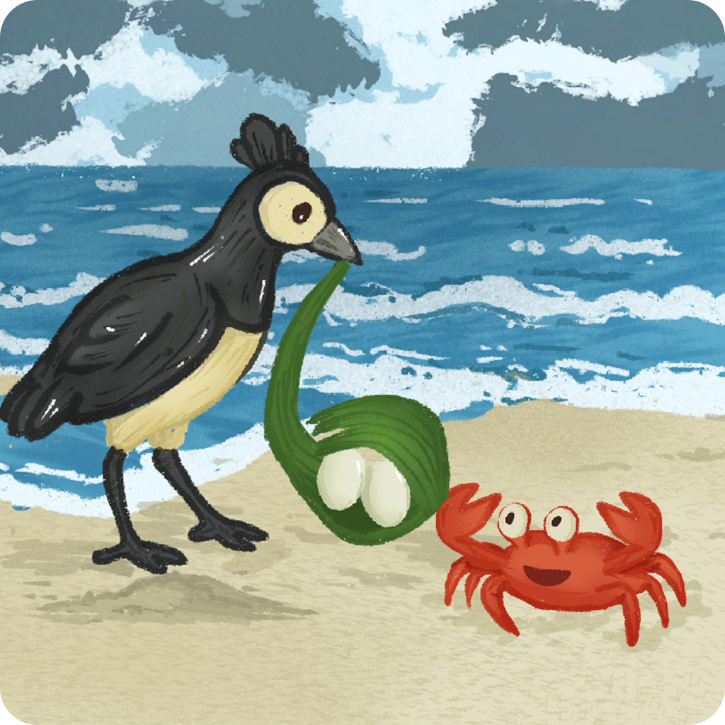 Cerita anak burung maleo - Ilustrasi oleh Annisa Dwi Multia