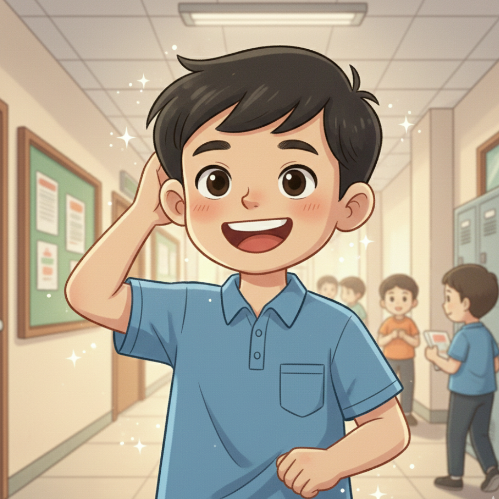 Cerita anak tentang juara kelas.