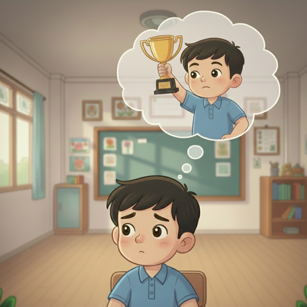 Cerita anak tentang juara kelas.