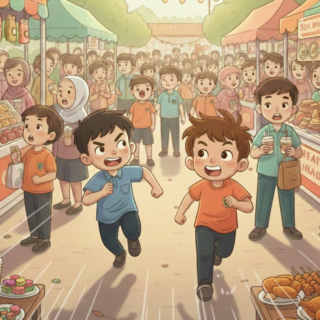 Cerita anak tentang juara kelas.